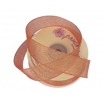 Wstążka pomarańczowa 2,5 cm x 23m