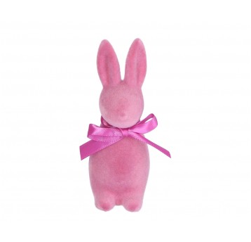 Zając wielkanocny różowy 15 cm