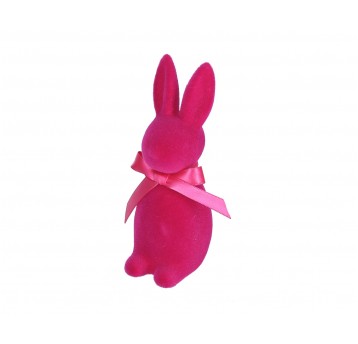 Zajączek wielkanocny magenta 16cm