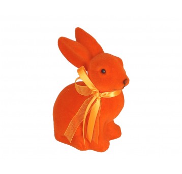 Zajączek wielkanocny pomaranczowy 15cm