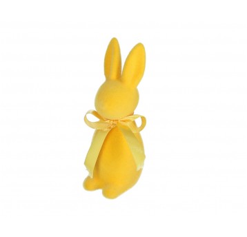 Zajączek wielkanocny źółty 16cm