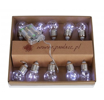 Zarówki -ledy s/10 l 6 cm d 4 cm W zimne