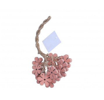 Zawieszka pomaranczowy kwiatek op=15szt